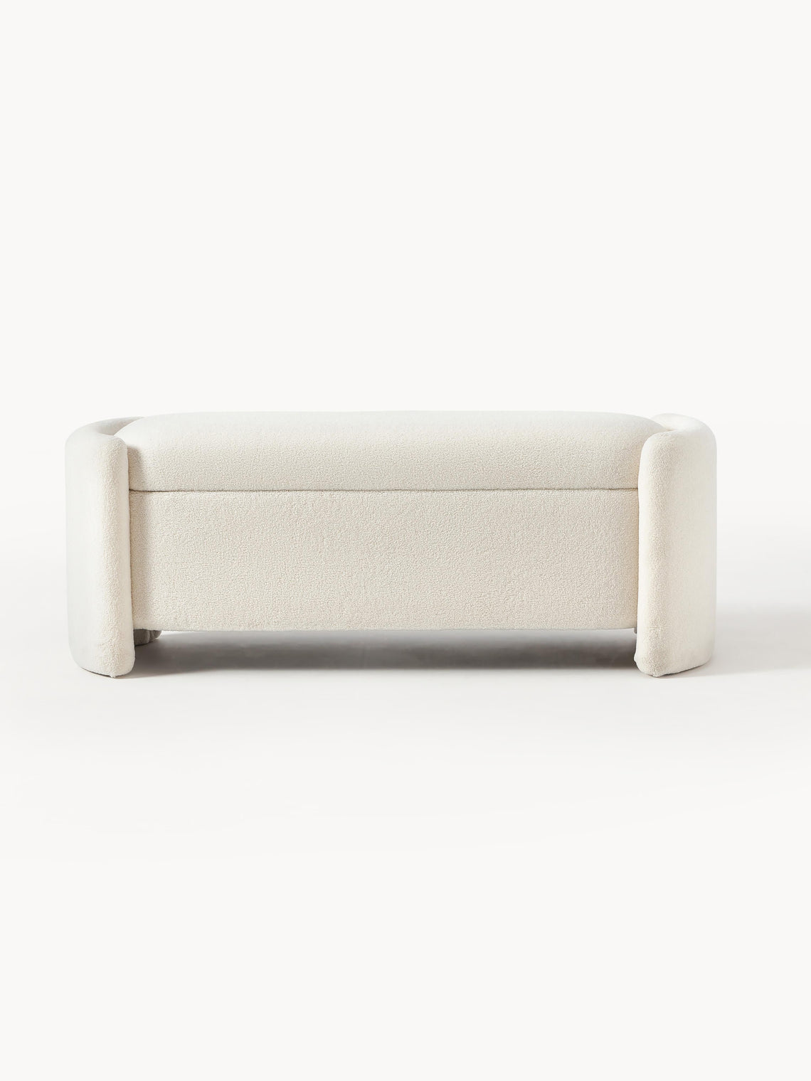 White Bench on a white background